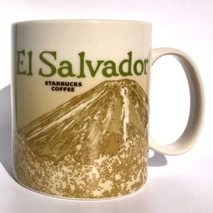 Starbucks Coffee Mug El Salvador Icon Collectors Series 16 oz / 473 mL 2016